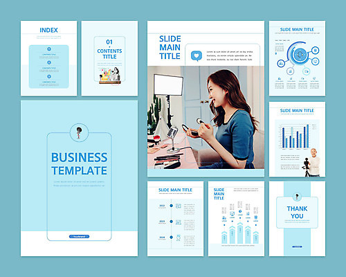 무료이미지 템플릿 여자 노년 남자 하늘색 비즈니스 그래프 20대 성인 세트 카메라 한국인 PPT 프레젠테이션 문서템플릿 방송 70대 온라인 소통 라이브 크리에이터 인플루언서 9P 이미지템플릿 무료PPT 직업 컨셉 사람 동양인 청년 파란색 전자제품 파일형식 1인미디어 유명인