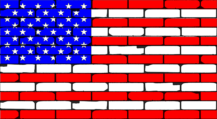 포토 JPG 해외이미지 별 일러스트 벽돌 미술 사람없음 빨간색 파란색 미국 줄무늬 흰색 깃발 그림 해외202009 해외포토 자연요소 컬러 북아메리카 무늬 문화예술 파일형식