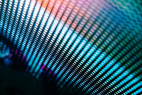 포토 JPG 해외이미지 백그라운드 추상 사람없음 파란색 스크린 점 혼합 다이오드 LED 해외202009 해외포토 컬러 무늬 전구 파일형식