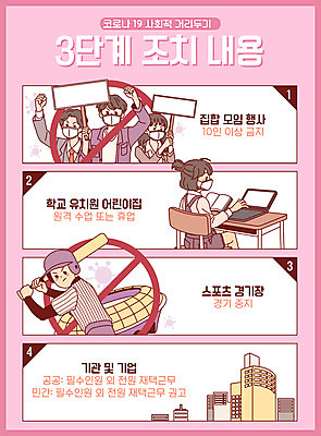 여자 남자 분홍색 일러스트 회사 모바일 마스크 여러명 상반신 건물 생활 경기장 모임 금지 야구선수 사회이슈 책상 시위 휴업 코로나바이러스 사회적거리두기 생활방역 원격수업 델타변이바이러스 국내일러스트 AI파일 건축물 교육 캠페인 컬러 가구 다수 컨셉 비즈니스 스포츠시설 운동선수 사람 야구 바이러스 방역 온라인강의 원격 파일형식 벡터