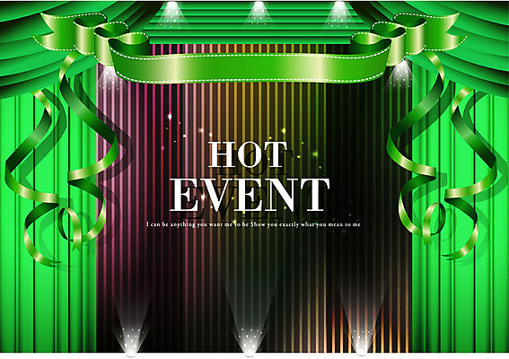 EPS 문자 알파벳 영어 리본 생활용품 백그라운드 일러스트 조명 프레임 틀 이벤트 사람없음 장식 줄무늬 무대 커튼 알림 스포트라이트 국내일러스트 무늬 오브젝트 파일형식 벡터