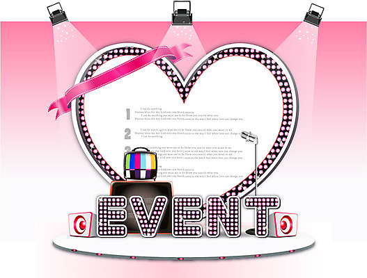 EPS 문자 알파벳 영어 리본 백그라운드 일러스트 조명 프레임 알림판 틀 이벤트 사람없음 전자제품 반짝임 모니터 텔레비전 스피커 공백 가전제품 무대 하트 마이크 스포트라이트 큐빅 국내일러스트 모양 음향기기 모션 컴퓨터 광석 파일형식 벡터