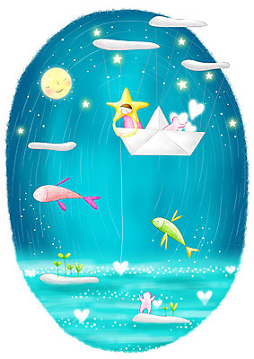 PSD 구름 별 바다 백그라운드 일러스트 상상 낚시 요정 어류 세로 반짝임 판타지 새싹 달 하트 비행 종이배 가상인물 국내일러스트 자연요소 모양 식물 모션 레저 수중동물 종이접기 파일형식