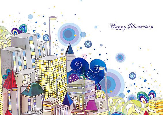 PSD 시설물 영어 공공시설 현대건축 건축 물결 백그라운드 가로등 일러스트 상상 조명 풍경 빌딩 사람없음 건물 가로 판타지 공백 도시 원형 국내일러스트 도형 문자 건축물 시설 파일형식