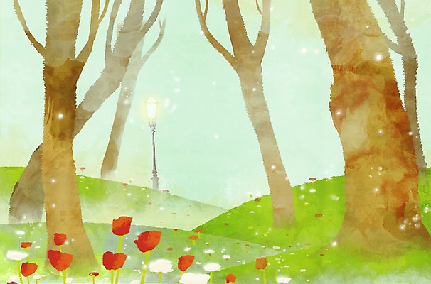 PSD 나무 식물 시설물 사계절 계절 공원 공공시설 현대건축 건축 꽃 백그라운드 꽃밭 가로등 일러스트 자연 여러그루 풍경 사람없음 야외 봄풍경 봄 안개 숲속 숲 언덕 봄배경 국내일러스트 건축물 다수 날씨 시설 생태계 파일형식