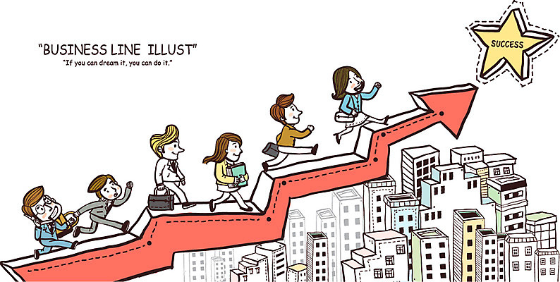 EPS 외국인 여자 남자 화살표 별 백그라운드 서류가방 가방 라인일러스트 일러스트 비즈니스 성공 사람 풍경 빌딩 여러명 건물 달리기 도시 직장인 비즈니스맨 비즈니스우먼 상승 국내일러스트 자연요소 직업 건축물 잡화 다수 컨셉 모션 인종 파일형식 벡터