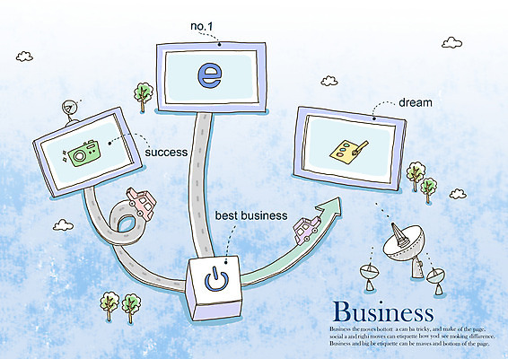 PSD 백그라운드 인터넷 일러스트 비즈니스 통신 자동차 성공 사람없음 꿈 네트워크 목표 연결 정보화 국내일러스트 육상교통 컨셉 파일형식