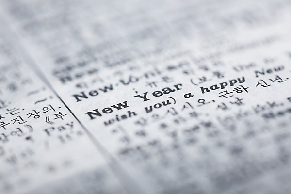 포토 JPG 스튜디오촬영 문자 기호 알파벳 영어 문장 새해 실내 사람없음 아웃포커스 새해인사 인사말 오브젝트 2010년 경인년 사전 국내포토 촬영기법 내부 책 인사 연도 파일형식