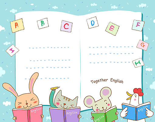 EPS 동물 구름 문자 척추동물 육지동물 알파벳 영어 교육 점선 일러스트 포유류 교과목 프레임 틀 영어교육 사람없음 책 가로 필기구 연필 공책 고양이 토끼 닭 쥐 낱말카드 영어교실 국내일러스트 자연요소 선 조류 수업 문구용품 학용품 반려동물 설치류 교구 파일형식 벡터