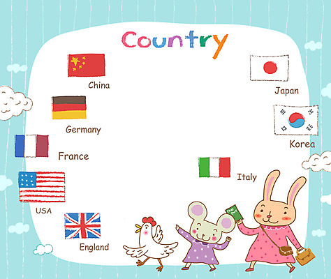 EPS 동물 구름 문자 척추동물 육지동물 알파벳 영어 교육 나라 외국문화 여행 북아메리카 가방 일러스트 포유류 교과목 영국 프레임 한국 독일 틀 영어교육 사람없음 가로 일본 미국 중국 이탈리아 프랑스 토끼 닭 성조기 국기 쥐 태극기 오성홍기 여권 일장기 독일국기 영어교실 이탈리아국기 프랑스국기 국내일러스트 자연요소 잡화 유럽 아시아 문화 조류 수업 아메리카 반려동물 설치류 파일형식 벡터