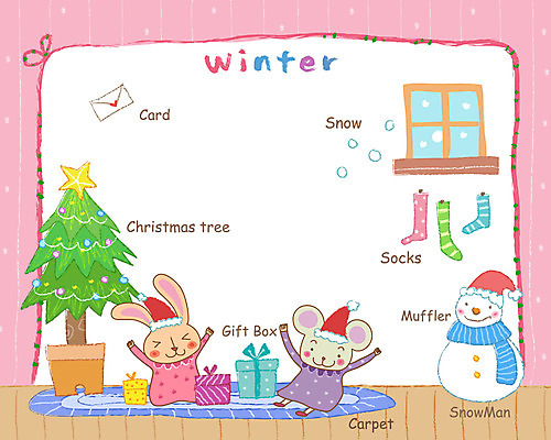EPS 나무 식물 동물 문자 척추동물 모자 육지동물 알파벳 영어 계절 교육 화분 크리스마스장식 크리스마스 겨울 일러스트 창문 포유류 교과목 눈사람 양말 프레임 실내 선물 틀 영어교육 사람없음 가로 단어 선물상자 상자 크리스마스트리 목도리 카펫 매트 눈 토끼 쥐 편지지 엽서 영어교실 국내일러스트 카드프레임 자연요소 잡화 기념일 수업 날씨 내부 반려동물 설치류 편지 파일형식 벡터