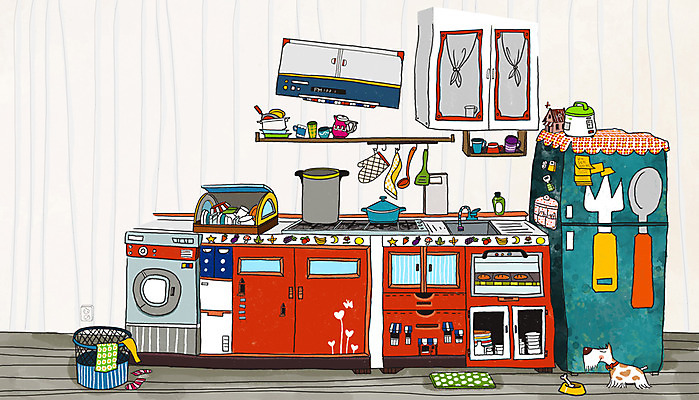 PSD 동물 식기 생활용품 백그라운드 일러스트 주방용품 선반 주택 도마 실내 사람없음 생활 인테리어 모형 주방 공간 메모지 개 가스레인지 강아지 냄비 받침대 싱크대 국자 포스트잇 서랍장 정리 뒤집개 냉장고 세탁기 주방장갑 밥솥 드럼세탁기 리빙백그라운드 빨래바구니 생활공간 식기건조대 국내일러스트 디자인 가구 장갑 포유류 내부 건물 반려동물 바구니 사무용품 가전제품 레인지 빨래 솥 오브젝트 개수대 건조대 파일형식