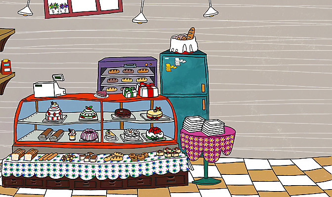 PSD 식물 그릇 접시 화분 화초 음식 빵 백그라운드 무늬 일러스트 창문 탁자 디저트 전등 조명 선반 실내 선물 생활 선물상자 인테리어 상자 바구니 케이크 상점 공간 빵집 가전제품 오븐 조각케이크 계산대 타일 진열장 냉장고 리빙백그라운드 생활공간 국내일러스트 식기 디자인 가구 내부 파일형식