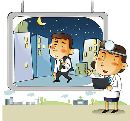 EPS 나무 식물 구름 응시 여자 남자 별 의자 일러스트 산 프레임 건강 병원 피곤 틀 설명 사람 빌딩 두명 건물 가로 건강관리 진료 의사 달 가운 의사가운 질병 야간 질병관리 문서 파일 반사경 건강수칙 과로 만성피로 무기력증 예시 증상 국내일러스트 자연요소 건축물 시선 옷 가구 컨셉 의학 모션 관리 의료진 무기력 파일형식 벡터