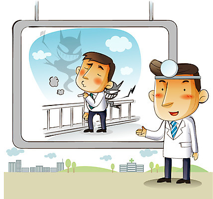 EPS 나무 식물 구름 응시 남자 의자 일러스트 난간 산 프레임 흡연 담배 건강 병원 틀 설명 사람 성인 두명 건물 가로 건강관리 진료 의사 가운 의사가운 질병 악마 질병관리 반사경 건강수칙 예시 증상 남자만 성인남자만 성인만 국내일러스트 자연요소 건축물 시선 옷 가구 의학 모션 관리 의료진 파일형식 벡터