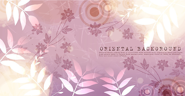 EPS 문양 꽃 실루엣 아시아 백그라운드 잎 무늬 꽃무늬 패턴 일러스트 나뭇잎 사람없음 가로 오리엔탈 원형 신비 국내일러스트 도형 식물 나라 컨셉 촬영기법 파일형식 벡터