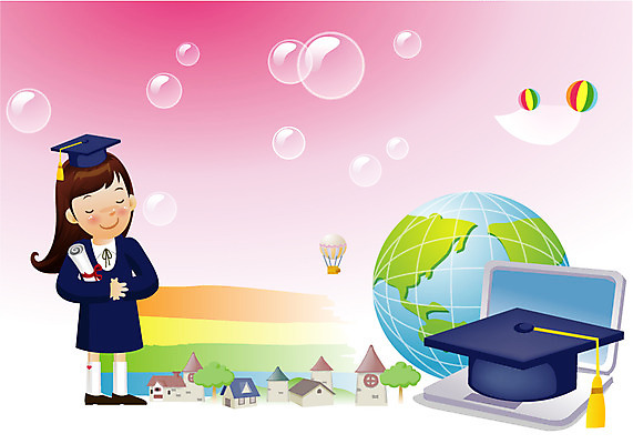 EPS 나무 식물 학생 여자 교육 지구 무지개 일러스트 학사모 졸업 청소년 주택 졸업생 한명 사람 건물 10대 가로 노트북 컴퓨터 기구 물방울 열기구 졸업가운 졸업장 공기방울 풍선 여자만 여자한명만 십대만 십대여자만 십대여자한명만 국내일러스트 자연요소 모자_잡화 1 건축물 항공교통 전자제품 가운 파일형식 벡터