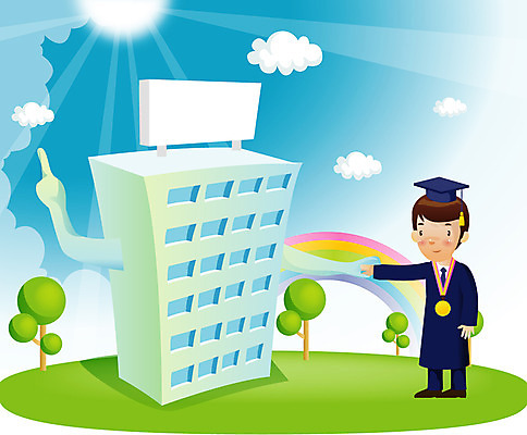 EPS 나무 식물 구름 학생 손 교육 남자 무지개 일러스트 학사모 졸업 청소년 새출발 졸업생 한명 사람 빌딩 소년 건물 10대 가로 햇빛 졸업가운 메달 시작 남자만 남자한명만 십대만 십대남자만 십대남자한명만 국내일러스트 자연요소 모자_잡화 1 건축물 어린이 새로움 신체부위 태양 가운 출발 상_상패 파일형식 벡터