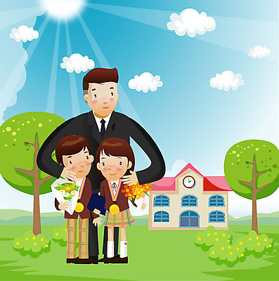 EPS 주간 나무 식물 구름 학생 여학생 여자 어린이교육 교육 남자 교복 어린이 남학생 꽃다발 일러스트 졸업 학교 산 졸업생 사람 소녀 소년 초원 야외 건물 세로 세명 햇빛 교사 축하 메달 졸업사진 기념사진 어린이만 국내일러스트 자연요소 직업 건축물 옷 꽃 컨셉 태양 상_상패 파일형식 벡터