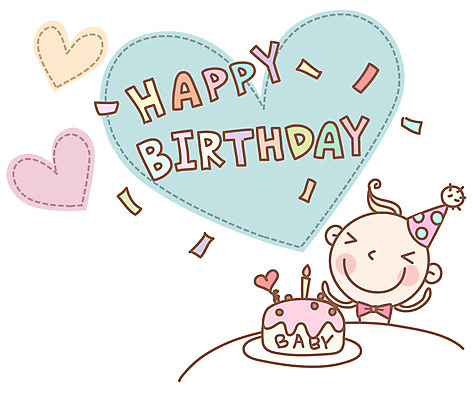 EPS 아이콘 캐릭터 기념일 초 촛불 한명 사람 이벤트 파티 케이크 고깔모자 하트 아기 생일파티 생일 잔치 이벤트캐릭터 아기만 2D아이콘 모양 모자_잡화 1 디저트 파일형식 벡터