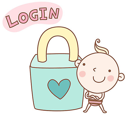 EPS 아이콘 캐릭터 영어 인터넷 자물쇠 영어교육 한명 사람 단어 하트 아기 보안 로그인 아기만 2D아이콘 모양 문자 1 교육 안전 파일형식 벡터