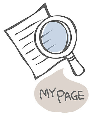 EPS 아이콘 종이 돋보기 사람없음 사무용품 관찰 라인아이콘 검색 검사_조사 문서 탐색 마이페이지 2D아이콘 모션 문구용품 파일형식 벡터