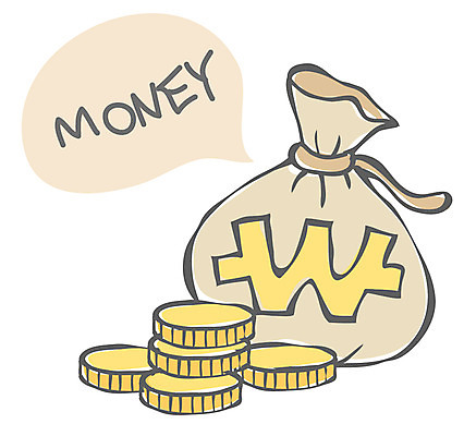 EPS 아이콘 영어 돈 영어교육 사람없음 단어 동전 돈자루 라인아이콘 오브젝트 금화 2D아이콘 문자 교육 재산 황금 파일형식 벡터