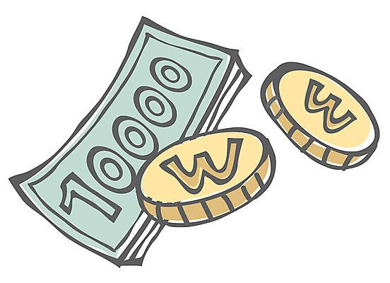 EPS 아이콘 지폐 돈 사람없음 동전 만원 라인아이콘 오브젝트 2D아이콘 재산 파일형식 벡터