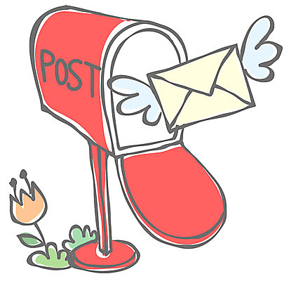 EPS 식물 아이콘 꽃 날개 편지봉투 사람없음 튤립 우체통 편지 우편물 라인아이콘 오브젝트 2D아이콘 봉투 파일형식 벡터