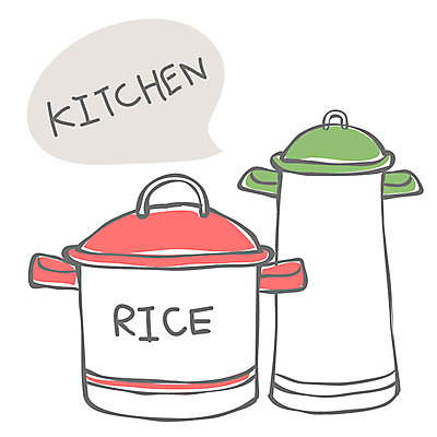 EPS 아이콘 밥 주방용품 사람없음 전자제품 가전제품 쌀 라인아이콘 오브젝트 밥솥 전기밥솥 압력솥 2D아이콘 음식 생활용품 곡류 파일형식 벡터