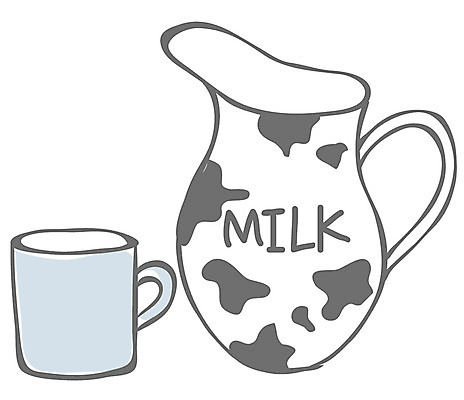 EPS 아이콘 음료 주전자 잔 사람없음 컵 우유 라인아이콘 얼룩무늬 2D아이콘 식기 무늬 주방용품 유제품 파일형식 벡터