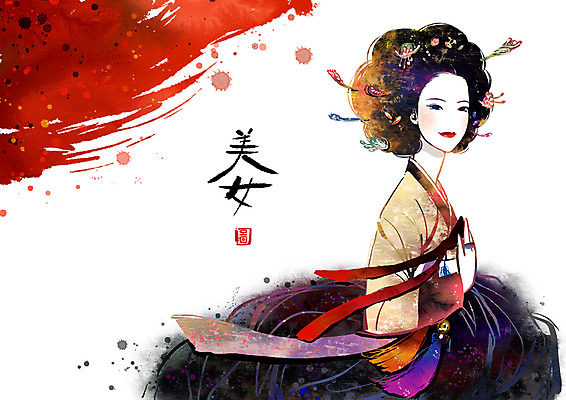 PSD 문자 한국문화 한국전통 전통 여자 백그라운드 일러스트 한명 사람 동양인 상반신 20대 성인 가로 도장 한자 공백 전통의상 한복 미녀 노리개 머리장식 비녀 낙관 그라데이션 가채 여자한복 여자만 여자한명만 성인여자만 청년만 청년여자만 성인한명만 청년여자한명만 성인여자한명만 성인만 국내일러스트 1 동양문화 전통소품 한국 인종 청년 장식 미인 파일형식 헤어액세사리