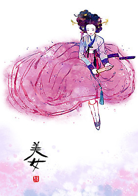 전신 PSD 문자 한국문화 한국전통 전통 여자 백그라운드 일러스트 휴식 한명 사람 앉기 동양인 20대 성인 세로 도장 한자 공백 부채 전통의상 한복 미녀 노리개 머리장식 비녀 낙관 그라데이션 버선 가채 여자한복 여자만 여자한명만 성인여자만 청년만 청년여자만 성인한명만 청년여자한명만 성인여자한명만 성인만 국내일러스트 1 동양문화 컨셉 모션 양말 전통소품 한국 인종 청년 장식 미인 파일형식 헤어액세사리