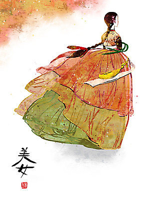 전신 PSD 문자 한국문화 한국전통 전통 여자 백그라운드 일러스트 청소년 한명 서기 사람 동양인 10대 세로 도장 한자 공백 전통의상 한복 미녀 노리개 댕기머리 머리장식 낙관 그라데이션 여자한복 여자만 여자한명만 십대만 십대여자만 십대여자한명만 국내일러스트 1 동양문화 헤어스타일 모션 전통소품 한국 인종 장식 미인 파일형식