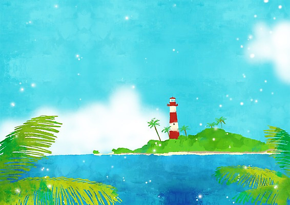 주간 PSD 나무 식물 구름 사계절 계절 바다 섬 백그라운드 잎 일러스트 교통시설 자연 하늘 나뭇잎 등대 풍경 사람없음 야외 여름 야자수 여름풍경 야자수잎 국내일러스트 자연요소 교통 시설 생태계 파일형식 여름_계절