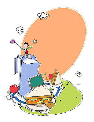 EPS 식물 구름 접시 남자 음식 빵 과일 일러스트 주전자 알림판 샌드위치 한명 사람 새싹 식사 칠판 우유 하트 풀 아침식사 사과 브런치 제빵 손수건 풍선 남자만 남자한명만 국내일러스트 자연요소 모양 1 식기 주방용품 유제품 제과제빵 파일형식 벡터