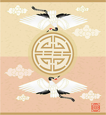 EPS 동물 템플릿 문자 척추동물 문장 패턴 카드템플릿 조류 새해 한국 한글 사람없음 세로 설날 전통무늬 전통문양 학 새해인사 인사말 연하장 엽서 구름문양 이미지템플릿 카드프레임 전통 문양 명절 아시아 무늬 카드_감사 프레임 인사 편지 파일형식 벡터 구름_자연