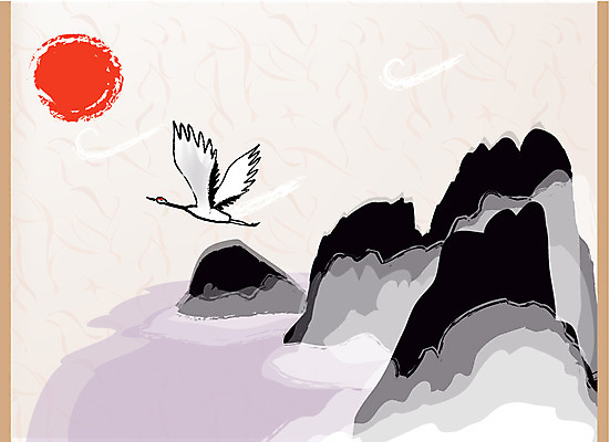 EPS 동물 템플릿 문자 척추동물 명절 문장 카드템플릿 조류 새해 산 한국 한글 사람없음 가로 설날 태양 학 새해인사 인사말 연하장 엽서 이미지템플릿 카드프레임 자연요소 전통 기념일 아시아 카드_감사 프레임 인사 편지 파일형식 벡터