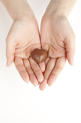 포토 JPG 스튜디오촬영 손 기념일 백그라운드 디저트 실내 발렌타인데이 누끼 이벤트 신체부위 장식 세로 한개 초콜릿 양손 하트 국내포토 모양 1 음식 데이이벤트 사람 내부 파일형식