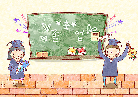 PSD 학생 여학생 여자 교육 남자 별 남학생 일러스트 학사모 졸업 교실 청소년 졸업식 실내 졸업생 사람 두명 10대 가로 카메라 칠판 만세 졸업가운 마루 졸업장 폴라로이드 칠판지우개 십대만 국내일러스트 자연요소 모자_잡화 학교 모션 바닥 내부 전자제품 가운 파일형식