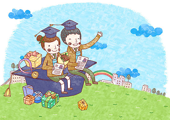 PSD 나무 식물 구름 학생 여학생 여자 교육 남자 교복 남학생 꽃다발 무지개 일러스트 학사모 졸업 청소년 주택 졸업생 선물 사람 초원 두명 건물 10대 가로 선물상자 상자 졸업장 메달 십대만 국내일러스트 자연요소 모자_잡화 건축물 옷 꽃 상_상패 파일형식