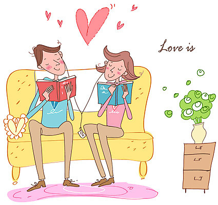 EPS 식물 커플 옷 여자 남자 꽃 여유 이어폰 쿠션 데이트 일러스트 휴식 사랑 사람 20대 성인 두명 책 캐주얼 소파 독서 꽃병 카펫 음악감상 매트 하트 MP3 서랍장 커플티 청년만 성인만 국내일러스트 모양 감정 음향기기 가구 컨셉 의자 관계 청년 전자제품 감상 커플룩 파일형식 벡터