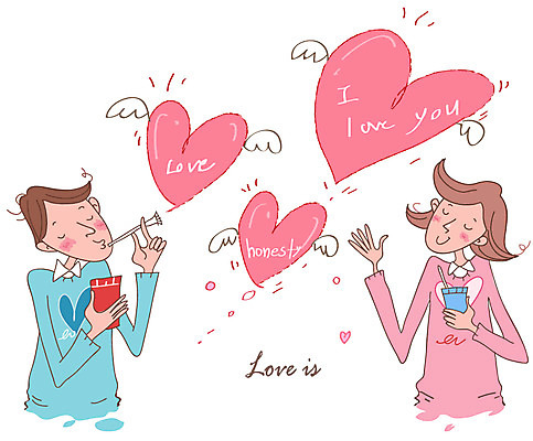 EPS 커플 옷 여자 남자 날개 일러스트 놀이 빨대 사랑 사람 20대 성인 두명 컵 캐주얼 하트 비눗방울 커플티 청년만 성인만 국내일러스트 모양 식기 감정 관계 청년 커플룩 파일형식 벡터