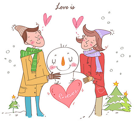 EPS 나무 식물 모자 커플 계절 여자 남자 별 장갑 크리스마스장식 겨울 데이트 일러스트 눈사람 사랑 사람 20대 성인 두명 캐주얼 크리스마스트리 목도리 하트 눈 청년만 성인만 국내일러스트 자연요소 모양 잡화 옷 감정 크리스마스 관계 날씨 청년 파일형식 벡터