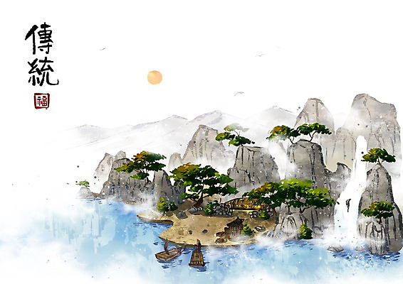 주간 PSD 나무 식물 문자 한국전통 전통 아시아 섬 백그라운드 고건축 일러스트 산 주택 초가집 사람 풍경 야외 건물 가로 강 태양 한자 폭포 돌_바위 바위 소나무 나룻배 뱃사공 동양화 낙관 산봉우리 직인 선박 국내일러스트 자연요소 건축물 나라 수상교통 배_교통 자연 한옥 한국 미술 봉우리 파일형식