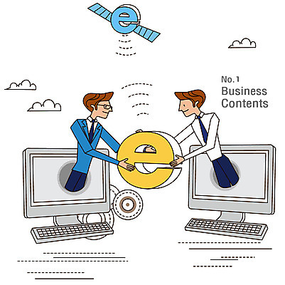 EPS 구름 남자 인터넷 일러스트 비즈니스 모바일 정보통신 사람 성인 두명 컴퓨터 컴퓨터용품 인공위성 키보드 비즈니스맨 동료 전파 화상통화 남자만 성인남자만 성인만 온택트 국내일러스트 자연요소 통신 관계 전자제품 정보 직장인 오브젝트 통화 파일형식 벡터