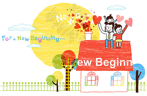 EPS 주간 나무 식물 구름 여자 남자 어린이 일러스트 가족 하늘 지붕 새출발 새로움 주택 희망프로젝트 사랑 사람 소녀 야외 건물 세명 울타리 태양 희망 꿈 하트 직장인 비즈니스맨 목말 사회이슈 시작 긍정 새출발프로젝트 어린이만 국내일러스트 자연요소 모양 직업 건축물 감정 컨셉 비즈니스 관계 모션 담장 출발 파일형식 벡터