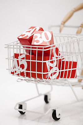 포토 JPG 스튜디오촬영 기호 사람없음 쇼핑 상자 숫자 판매 세일 카트 쇼핑카 퍼센트 종이상자 장바구니 국내포토 문자 실내 바구니 특수기호 파일형식