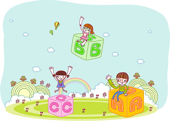 EPS 주간 나무 구름 알파벳 영어 여자 어린이교육 교육 남자 초등학생 어린이 무지개 일러스트 교과목 상상 영어교육 사람 소녀 소년 초원 야외 세명 판타지 열기구 큐브 공상 어린이만 국내일러스트 자연요소 식물 문자 학생 항공교통 파일형식 벡터