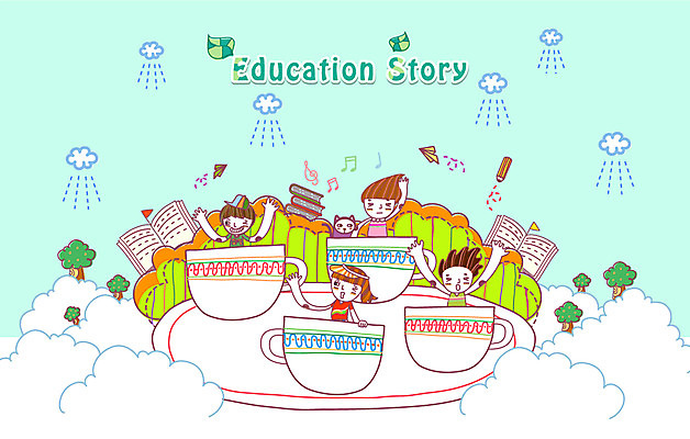 EPS 나무 구름 접시 여자 어린이교육 교육 남자 초등학생 어린이 일러스트 상상 잔 쟁반 사람 소녀 소년 여러명 책 컵 판타지 공책 놀이공원 커피잔 종이비행기 공상 상업시설 어린이만 국내일러스트 자연요소 식물 학생 식기 커피 다수 문구용품 테마파크 시설 상업 종이접기 파일형식 벡터